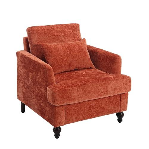 【並行輸入品】 SULOPS Extra Soft Chenille Cloud Couch Comfy Accent Sofa Chair a_1