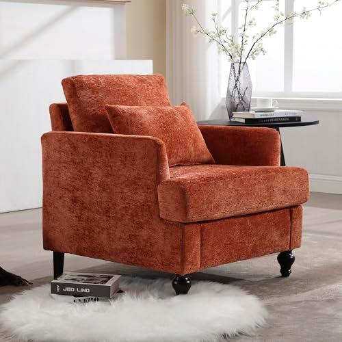 【並行輸入品】 SULOPS Extra Soft Chenille Cloud Couch Comfy Accent Sofa Chair a_4