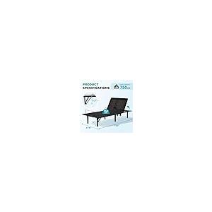 【並行輸入品】 FTOPBTB Adjustable Bed Frame Twin XL， Ergonomic Electric Bed Bas_5
