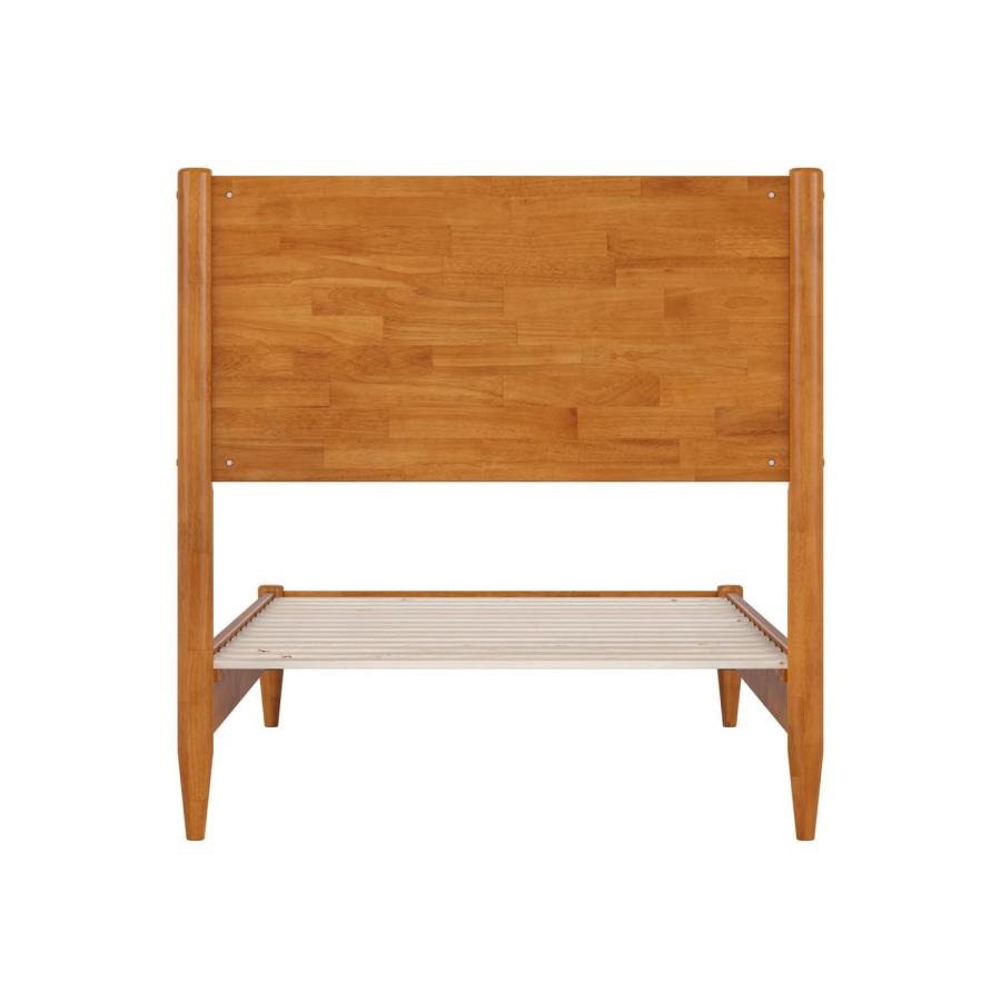 【並行輸入品】 HomeStock Gothic Grace Solid Wood Platform Bed Low Profile Twi_9