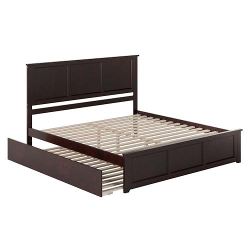【並行輸入品】 HomeStock Lakeside Living King Solid Wood Platform Bed with Matcの画像