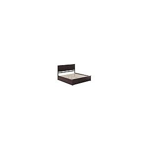【並行輸入品】 HomeStock Lakeside Living King Solid Wood Platform Bed with Matcの画像