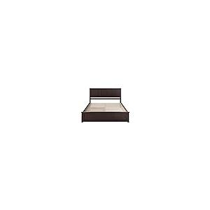 【並行輸入品】 HomeStock Lakeside Living King Solid Wood Platform Bed with Matcの画像