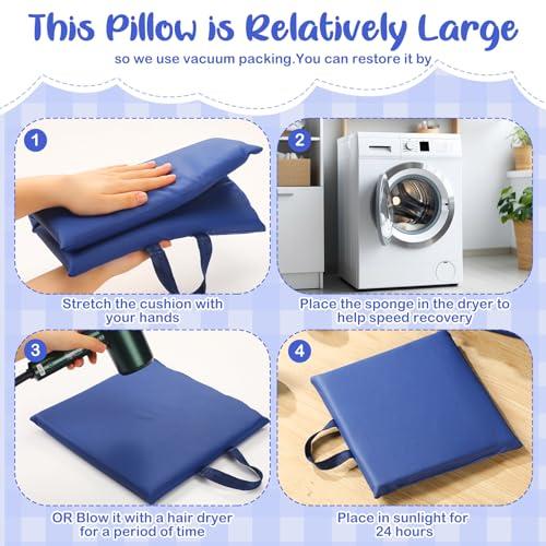 【並行輸入品】 Suzile 12 Pcs 12'' Square Floor Cushions for Kids Classroom Flex_7