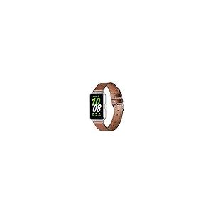 【並行輸入品】Galaxy Fit 3用レザー交換用バンド、レザースポーツフィットネスストラップ、Samsung Galaxy FIT 3 SMの画像