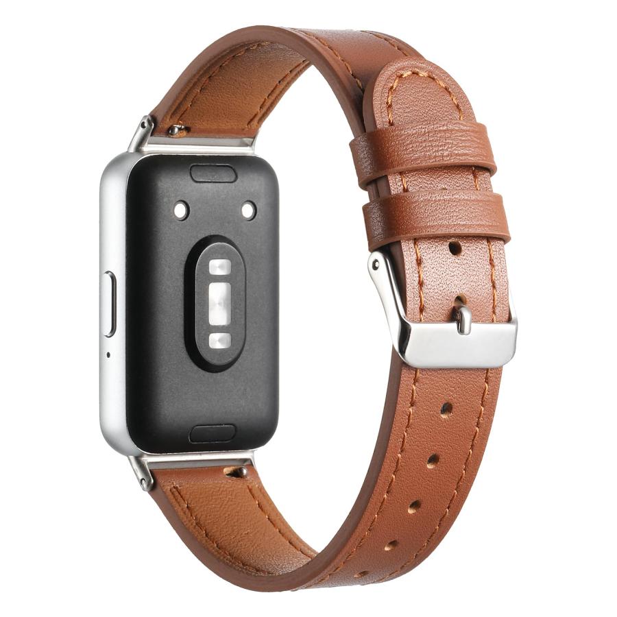 【並行輸入品】Galaxy Fit 3用レザー交換用バンド、レザースポーツフィットネスストラップ、Samsung Galaxy FIT 3 SMの画像