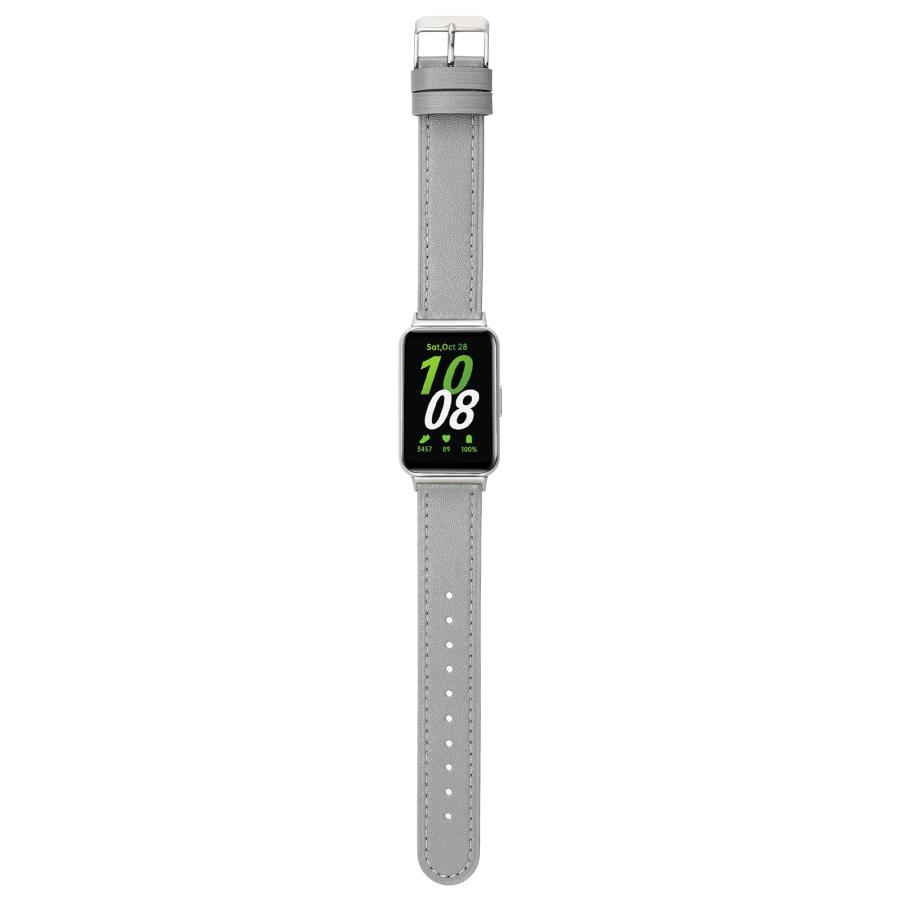 【並行輸入品】Galaxy Fit 3用レザー交換用バンド、レザースポーツフィットネスストラップ、Samsung Galaxy FIT 3 SMの画像