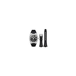 【並行輸入品】Tissot PRXウォッチシリーズ用リバンドストラップ、Tissot PRXパワーマティック80、12mm用ソフトフロロラバーバの画像