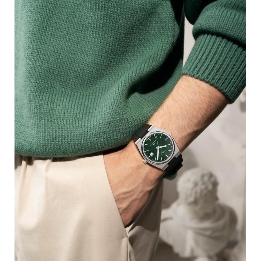 【並行輸入品】Tissot PRXウォッチシリーズ用リバンドストラップ、Tissot PRXパワーマティック80、12mm用ソフトフロロラバーバの画像