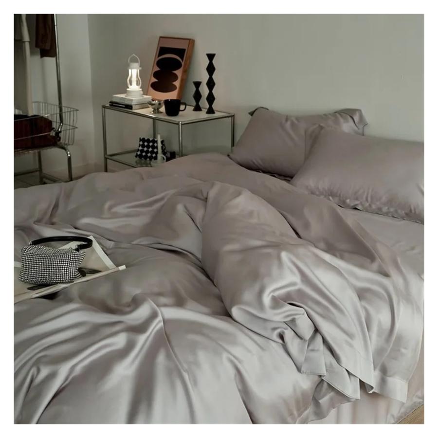 【並行輸入品】 Zixmix Premium Duvet Cover Bed Sheet Pillowcases Silky Soft Smoo_3