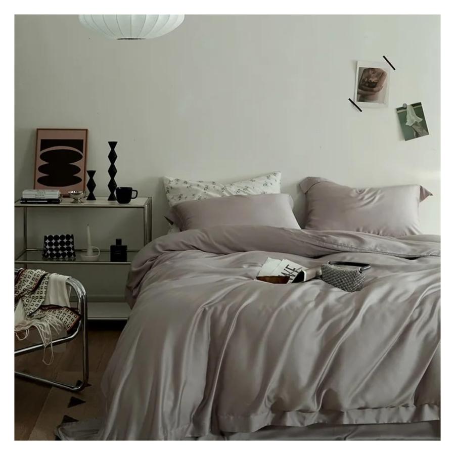 【並行輸入品】 Zixmix Premium Duvet Cover Bed Sheet Pillowcases Silky Soft Smoo_6