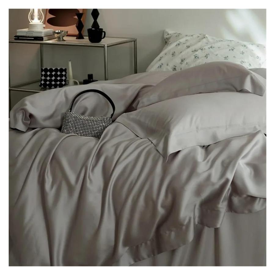 【並行輸入品】 Zixmix Premium Duvet Cover Bed Sheet Pillowcases Silky Soft Smoo_9