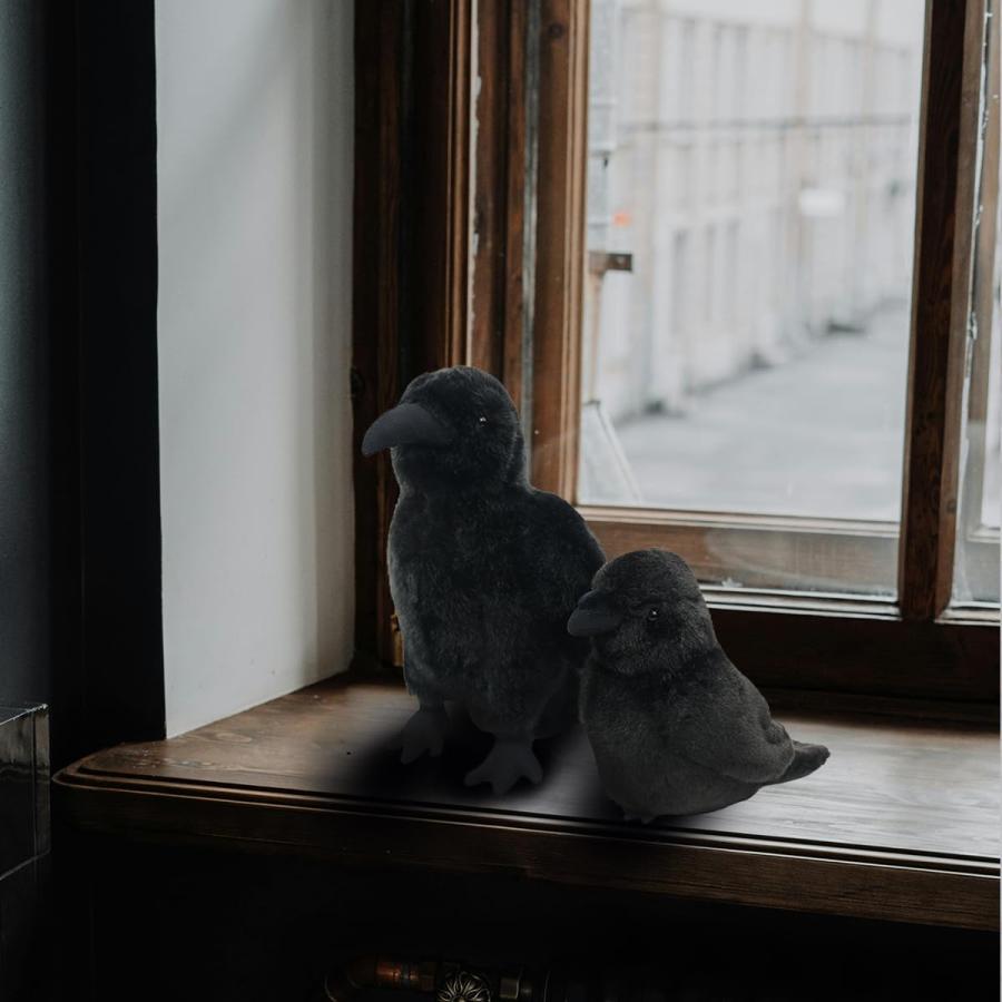 並行輸入品】POPOTATO 大型カラスぬいぐるみ ママ 9.5インチ カラスの