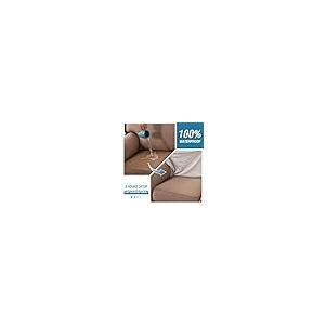 【並行輸入品】H.VERSAILTEX カウチカバー 3クッションカウチソファ用 100%防水 個別ソファクッションカバー テディベルベットソフ