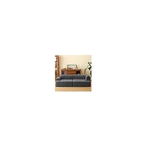 【並行輸入品】N&Vフォームソファ(グレー) N&V Foam Sofa， Made with All Foam， Great for Livi_2