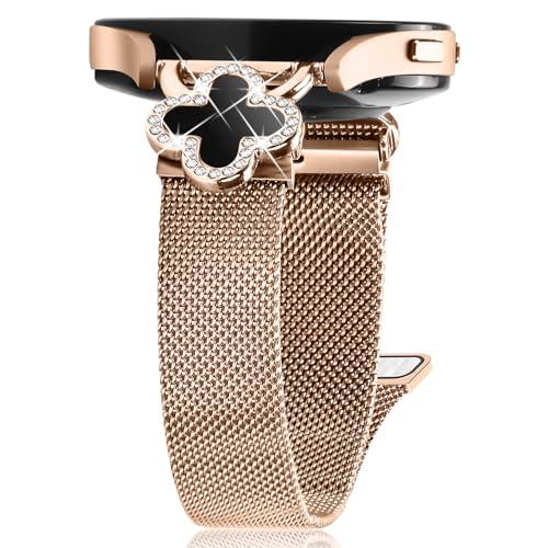 【並行輸入品】JOYOZY ステンレススチール磁気バンド Samsung Watchバンド/Galaxy Watch 4/5に対応 20mm/4_1