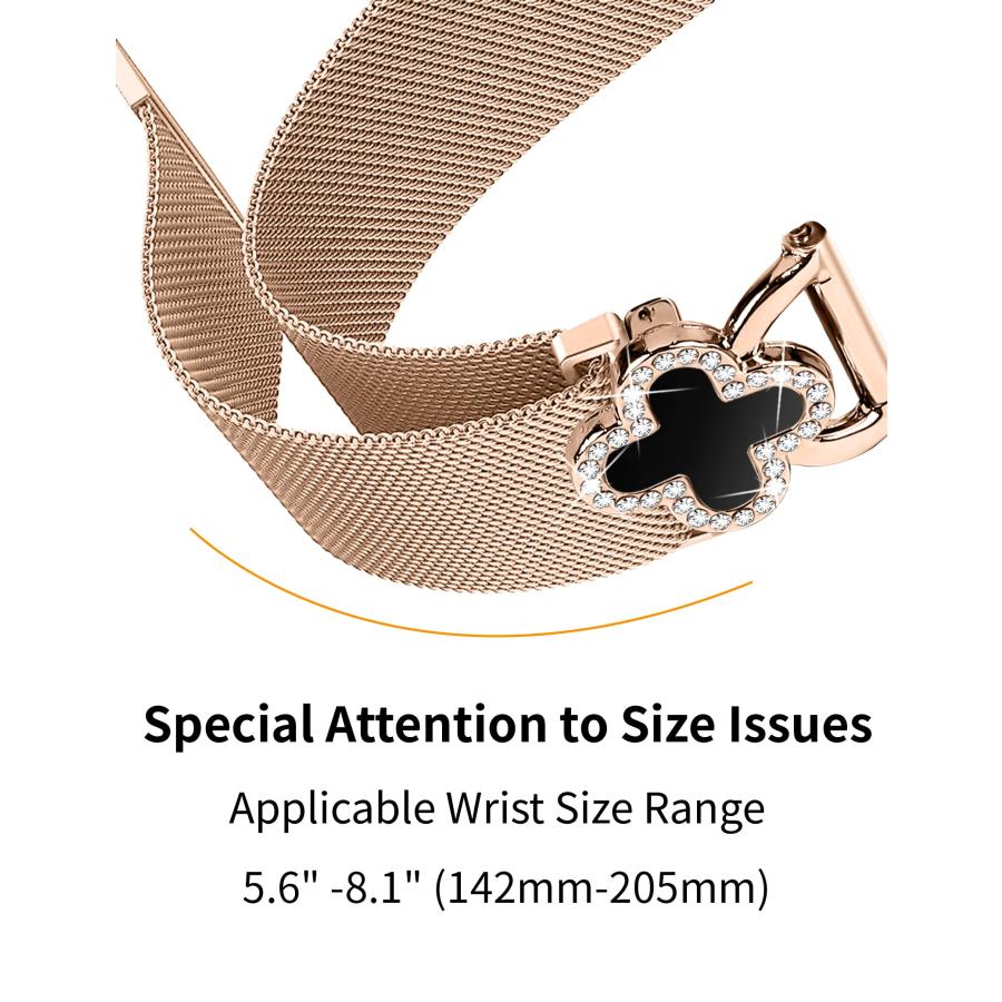 【並行輸入品】JOYOZY ステンレススチール磁気バンド Samsung Watchバンド/Galaxy Watch 4/5に対応 20mm/4_3