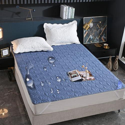 【並行輸入品】 LDLCYCN Queen Size Waterproof Mattress Protector Pad Bed Cover w