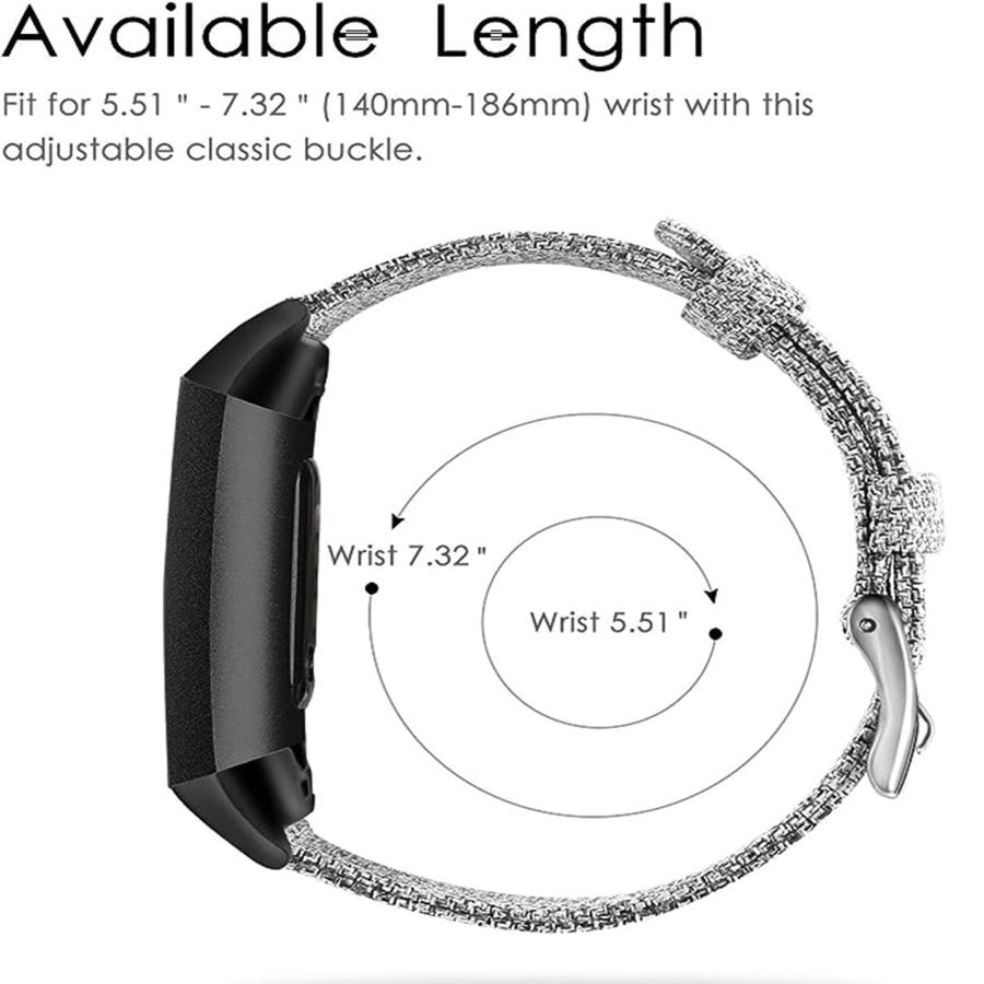 【並行輸入品】Lamshaw Anyloop スマートウォッチ用バンド 22mm 通気性 ナイロン織地 交換用アクセサリーストラップ Anylo_6