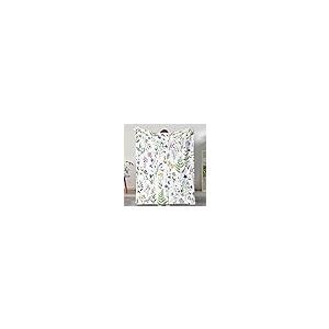 【並行輸入品】 Wildflowers Throw Blanket Botanical Floral Throw Blanket Colorfu_2