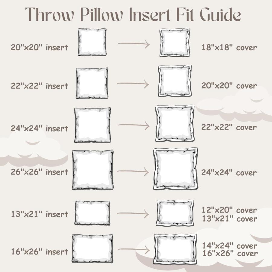 【並行輸入品】 CLOUDOTE Goose Feather Down Throw Pillow Insert (22"x22"， Pack o_9