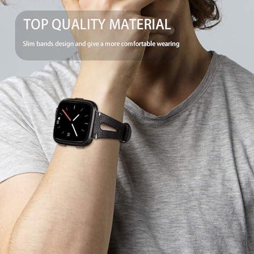 【並行輸入品】CMF Watch 3 Proバンドに対応。スリムヴィンテージレザーストラップ交換用、レディース、メンズ、リストバンドアクセサリー_6