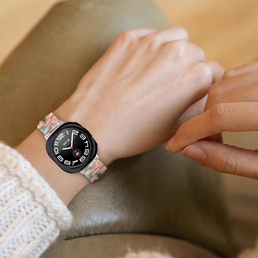 【並行輸入品】樹脂バンド Samsung Galaxy Watch 7 Ultra 47mm対応バンド 調節可能 軽量 カジュアル スポーティーの画像