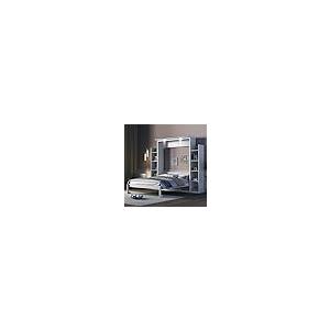 【並行輸入品】 Merax Queen Size Murphy Bed, Queen Wall Bed Frame with Shelves aの画像