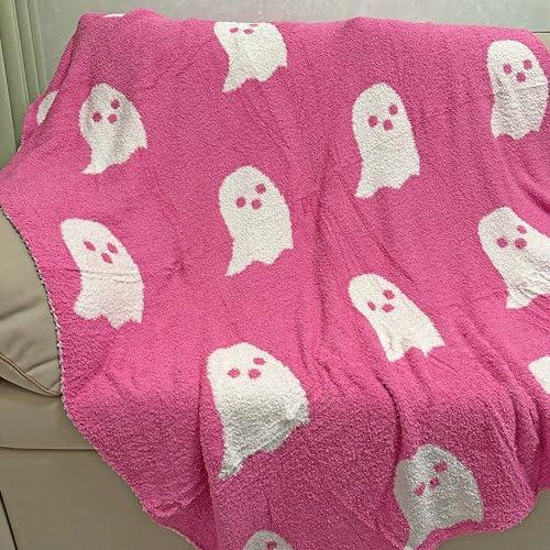 【並行輸入品】ソフトゴーストスローブランケット かわいい 面白い 不気味なブランケット ブランケット フラシ天 ふわふわ リバーシブルブランケッ_7