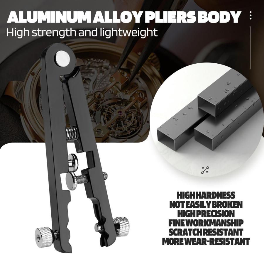 【並行輸入品】 ZZBUY Upgraded Watch Spring Bar Plier Tool Kit Spring Bar Tweezeの画像