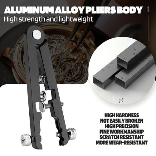 【並行輸入品】 ZZBUY Upgraded Watch Spring Bar Plier Tool Kit Spring Bar Tweezeの画像