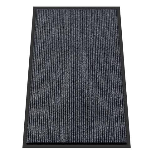 【並行輸入品】 Kuyal Front Door Mat， 3'x5' Indoor Outdoor Entrance Mat， Commerc_1