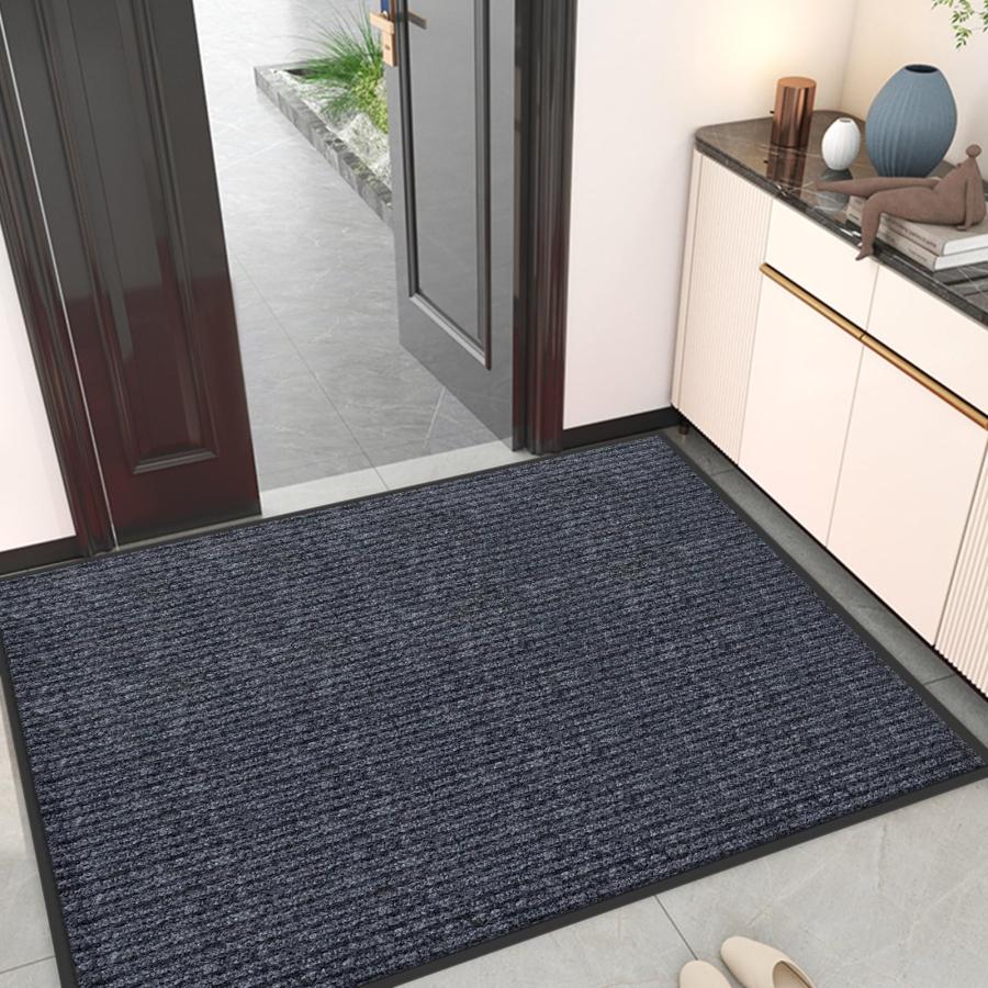 【並行輸入品】 Kuyal Front Door Mat， 3'x5' Indoor Outdoor Entrance Mat， Commerc_3