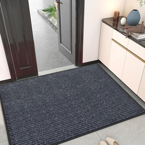 【並行輸入品】 Kuyal Front Door Mat， 3'x5' Indoor Outdoor Entrance Mat， Commerc_4
