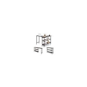 【並行輸入品】 LDAILY 360° Rotating Sofa Side Table， Movable Laptop Desk with 2_2