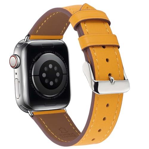 【並行輸入品】 Premium Italy Leather Bands Compatible with Samsung Galaxy Watch_1