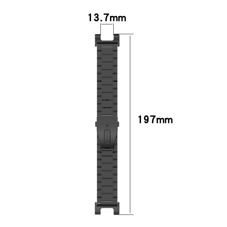 【並行輸入品】ステンレススチール製腕時計バンド Huami Amazfit T Rex T Rex Pro Watchストラップ 交換用バンド