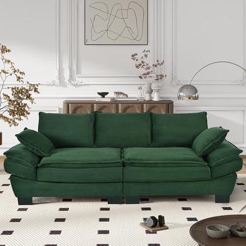 【並行輸入品】 Merax Sofas for Living Room 85.4Inch 2 3 Seater Couch Sofa， Love_1