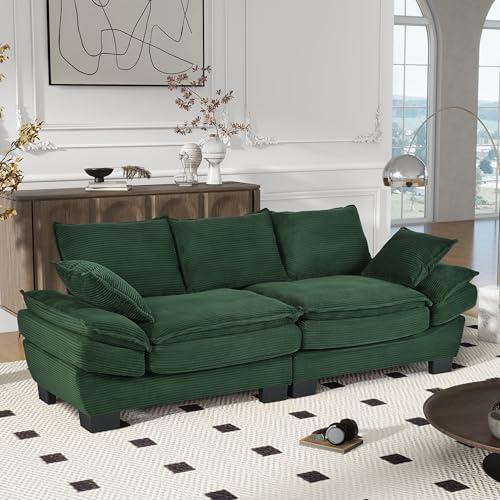 【並行輸入品】 Merax Sofas for Living Room 85.4Inch 2 3 Seater Couch Sofa， Love_4