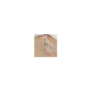 並行輸入品】ZPAI 家庭用エリアフロアマット 3フィート×5フィート 透明