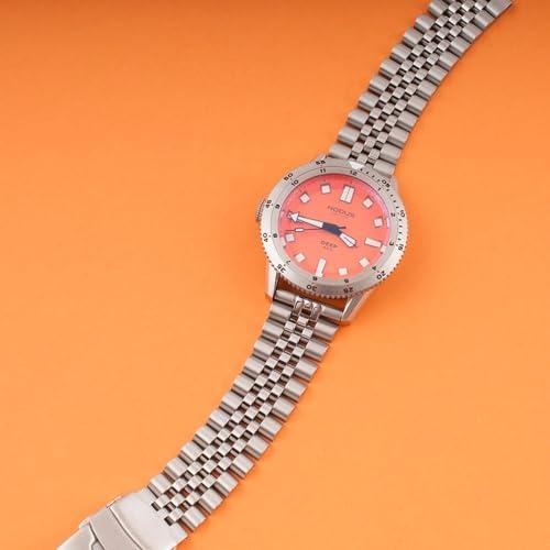 【並行輸入品】StrapHabit Jubilee クイックリリース腕時計ブレスレット スプリングバー付き   バンドストラップ ステンレススチの画像
