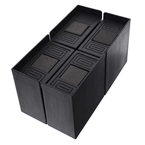 【並行輸入品】 Milisten 4pcs Furniture Risers Bed Lifters Couch Risers Sofa Hea_1