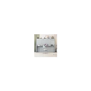 【並行輸入品】SOFTSEA (ソフトシー) クイーンサイズ 横型 マーフィーベッド デスク付き クイーン マーフィーベッド 折りたたみ可能 キの画像