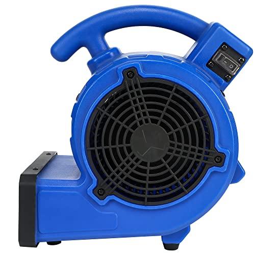【並行輸入品】Simple Deluxe 305 CFM ミニフロアエアモーター 水害修理用 カーペットと床乾燥機 家庭での使用と配管用 電_1