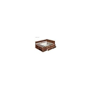 【並行輸入品】 Harper & Bright Designs Full Size Daybed with 4 Drawers， Wooden_5