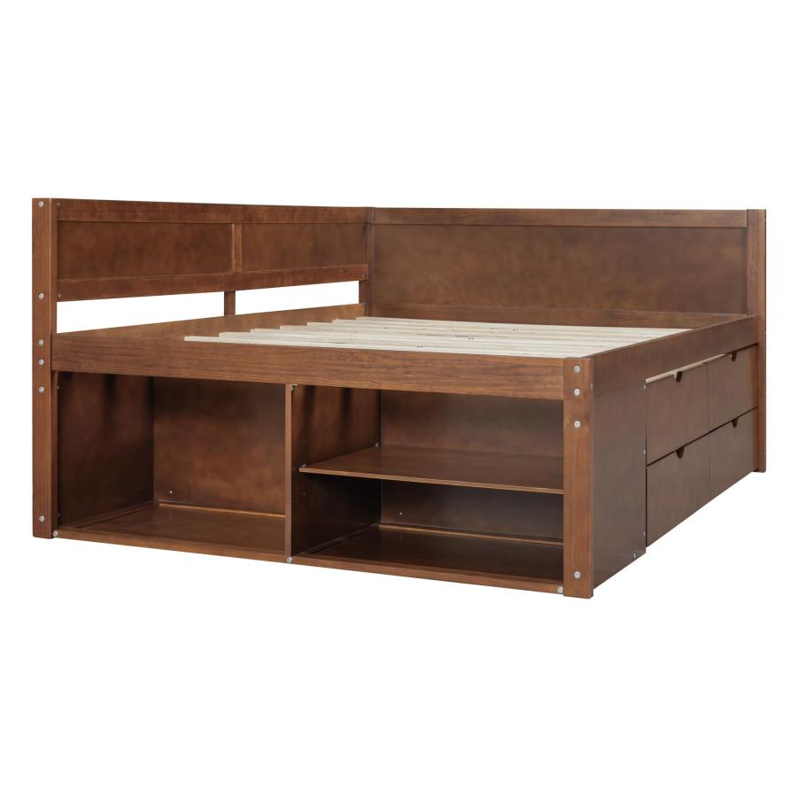 【並行輸入品】 Harper & Bright Designs Full Size Daybed with 4 Drawers， Wooden_9