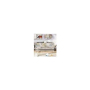 【並行輸入品】 Twin Captain‘s Bed Storage Daybed Compatible with Guests Solid Bの画像