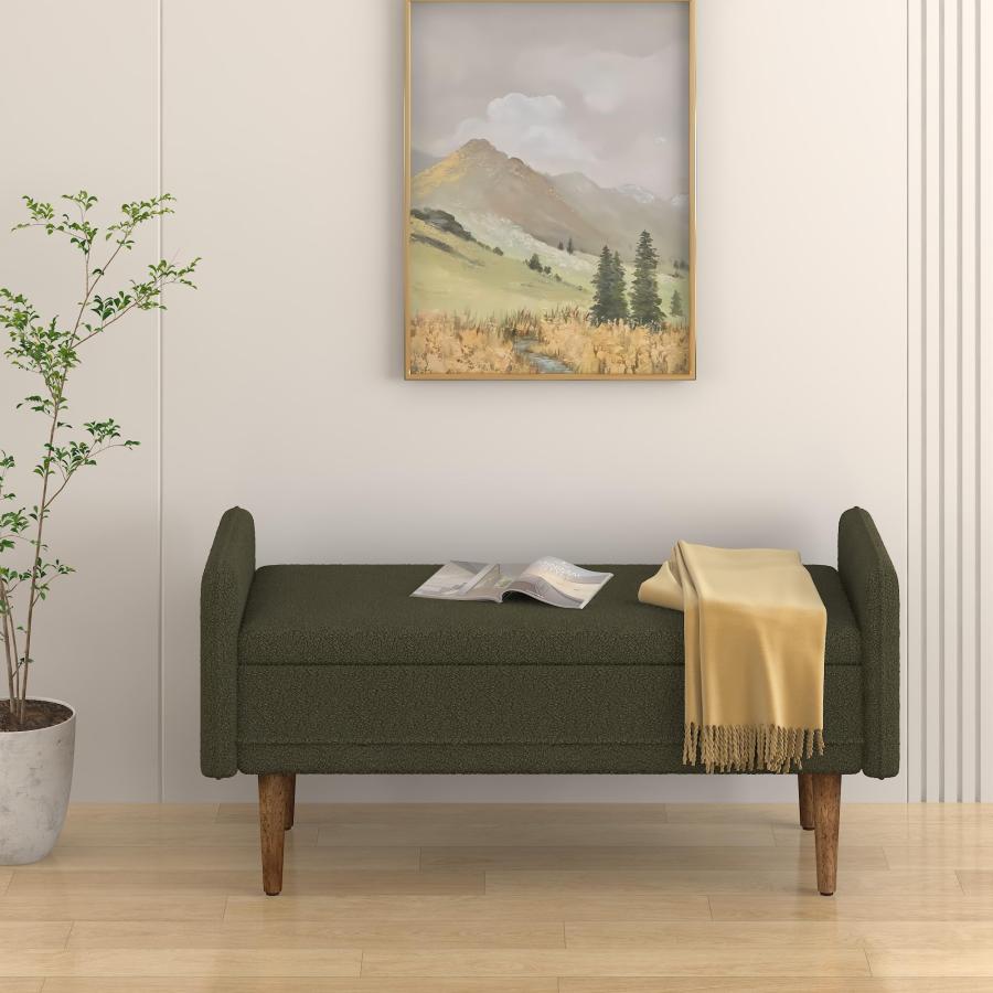 【並行輸入品】 Galactic LKPO Teddy Velvet Storage Stool Modern Bedroom Teddy Ve_3