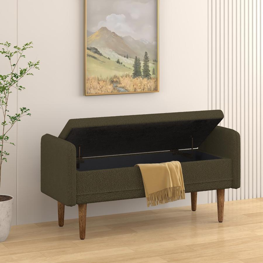 【並行輸入品】 Galactic LKPO Teddy Velvet Storage Stool Modern Bedroom Teddy Ve_6