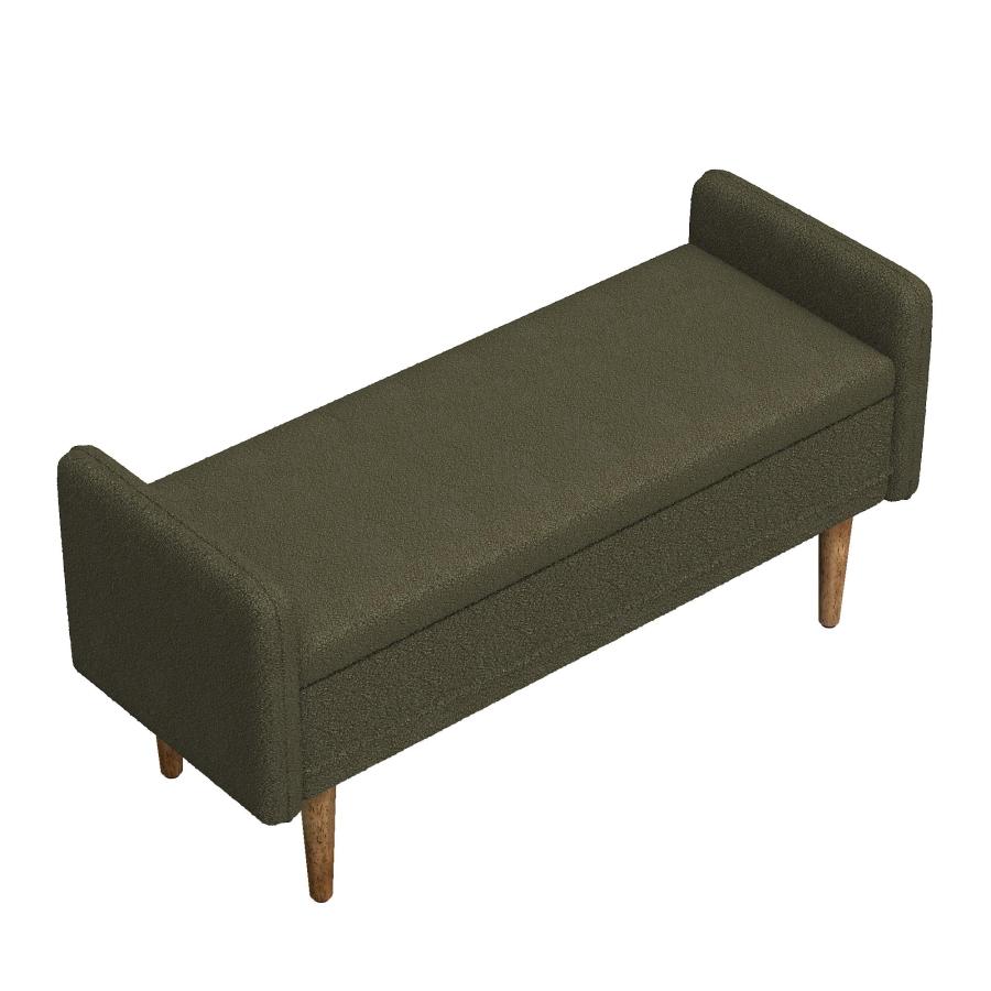 【並行輸入品】 Galactic LKPO Teddy Velvet Storage Stool Modern Bedroom Teddy Ve_9